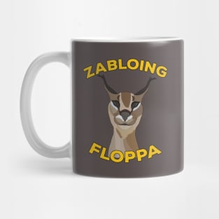 Zabloing Floppa Mug